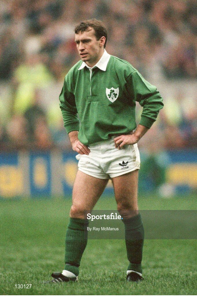 18 January 1992; Keith Crossan, Ireland. Five Nations Rugby Championship, Ireland v Wales, Lansdowne Road, Dublin. Picture credit: Ray McManus / SPORTSFILE