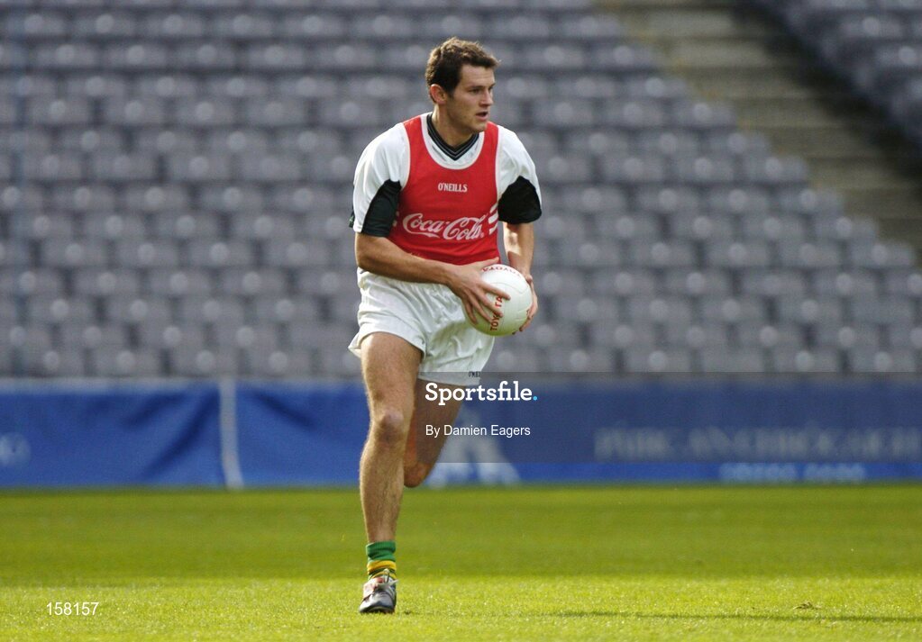 15 October 2004; Eoin Brosnan during Ireland International Rules team training. Croke Park, Dublin. Picture credit; Damien Eagers / SPORTSFILE