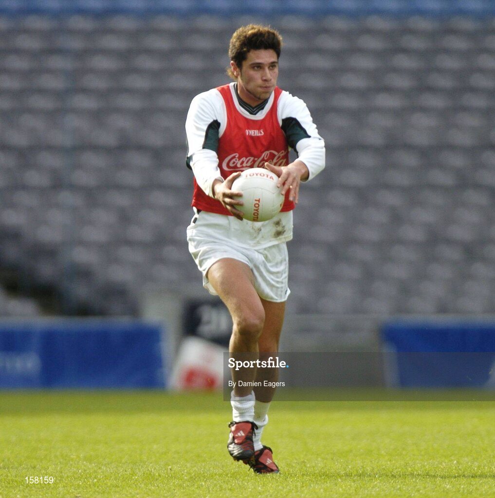 15 October 2004; Setanta O'hAilpin during Ireland International Rules team training. Croke Park, Dublin. Picture credit; Damien Eagers / SPORTSFILE