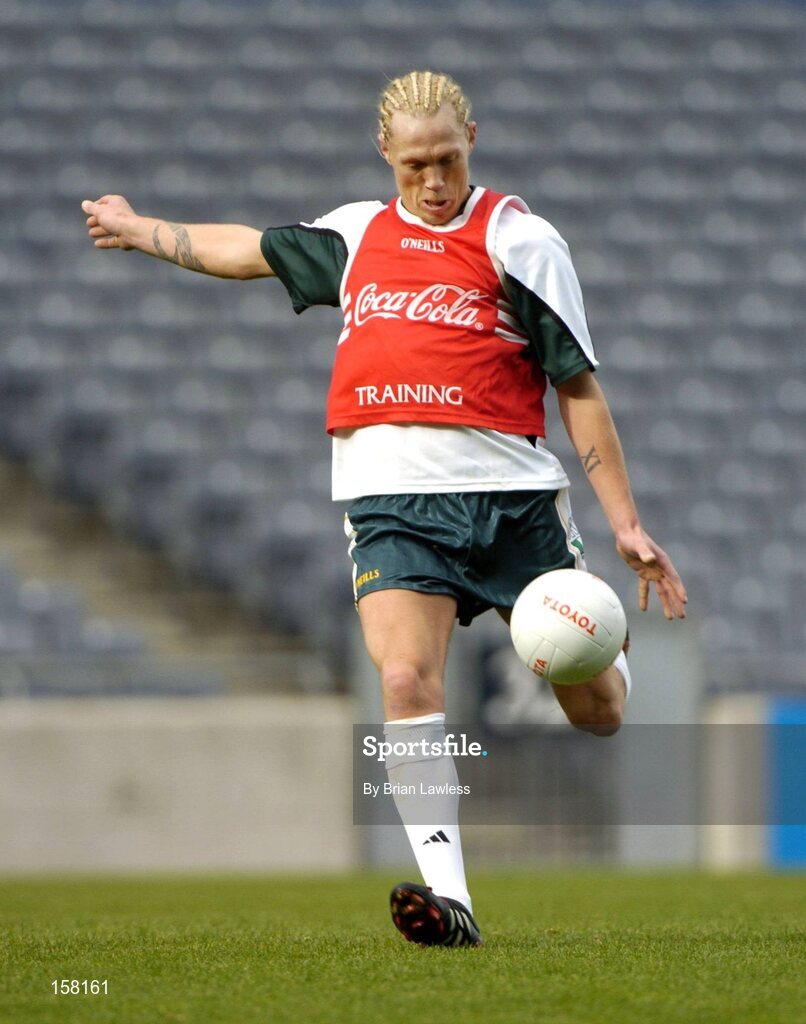 15 October 2004; Ciaran McDonald in action during Ireland International Rules team training. Croke Park, Dublin. Picture credit; Brian Lawless / SPORTSFILE
