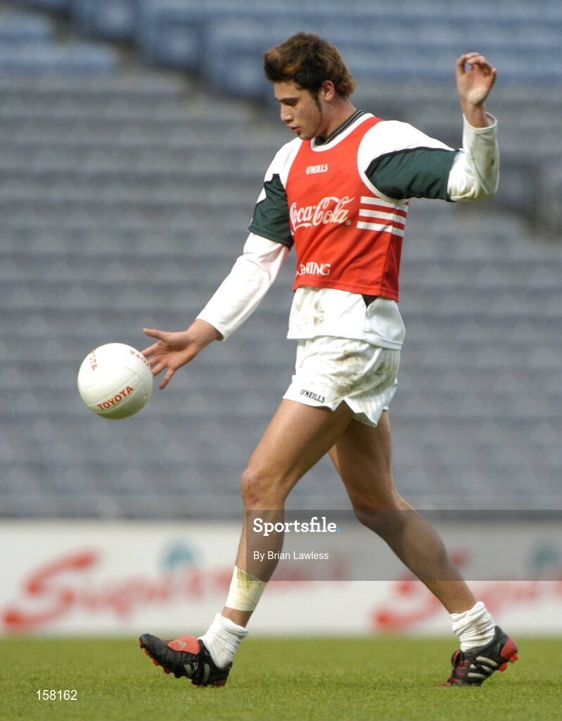 15 October 2004; Setanta O'hAilpin in action during Ireland International Rules team training. Croke Park, Dublin. Picture credit; Brian Lawless / SPORTSFILE