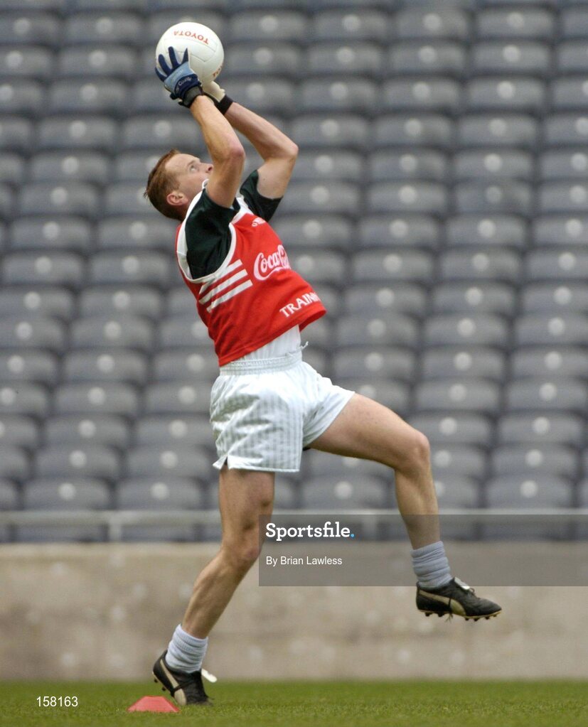 15 October 2004; Brendan Coulter in action during Ireland International Rules team training. Croke Park, Dublin. Picture credit; Brian Lawless / SPORTSFILE