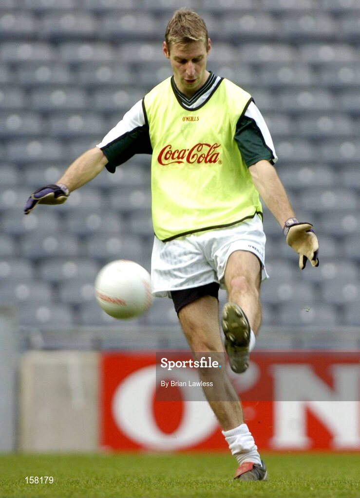 15 October 2004; Matty Forde in action during Ireland International Rules team training. Croke Park, Dublin. Picture credit; Brian Lawless / SPORTSFILE