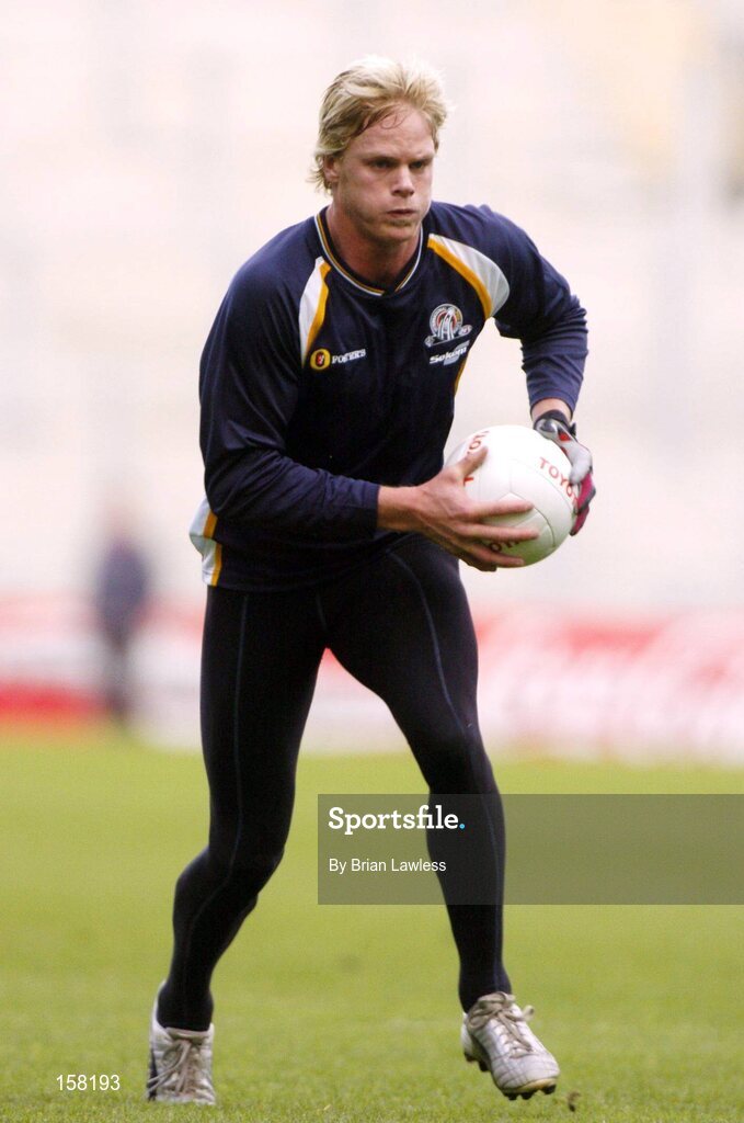 15 October 2004; Adam McPhee in action during Australian International Rules team training. Croke Park, Dublin. Picture credit; Brian Lawless / SPORTSFILE