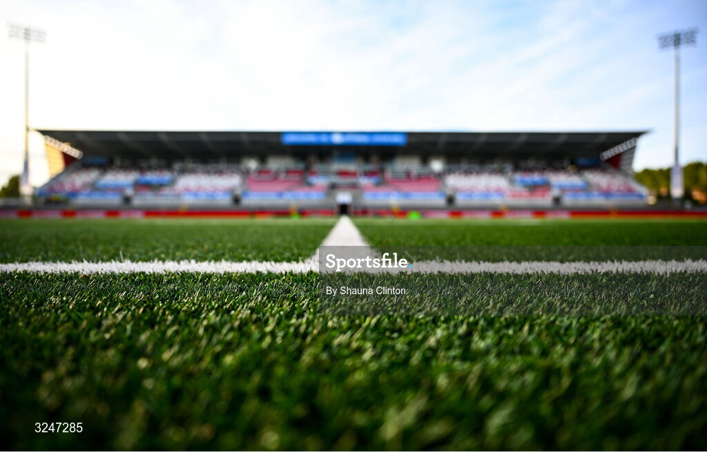 26 September 2025; A general view of Affidea Stadium before the United Rugby Championship match between Ulster and Dragons at Affidea Stadium in Belfast. Photo by Shauna Clinton/Sportsfile