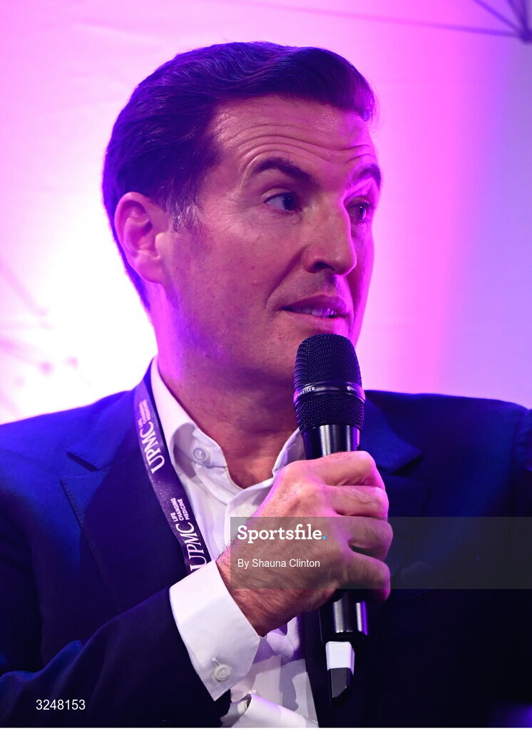 27 September 2025; Consultant orthopaedic surgeon Brian Devitt during the UPMC Orthopaedic Care and Sports Medicine Conference at The Convention Centre in Dublin. Photo by Shauna Clinton/Sportsfile