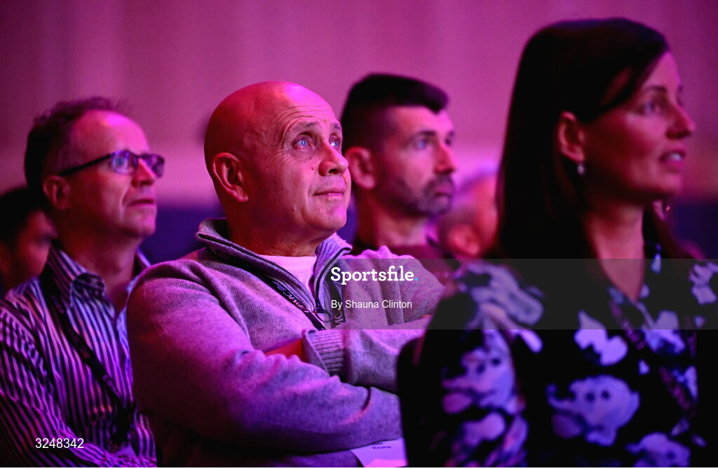 27 September 2025; Attendees during the UPMC Orthopaedic Care and Sports Medicine Conference at The Convention Centre in Dublin. Photo by Shauna Clinton/Sportsfile