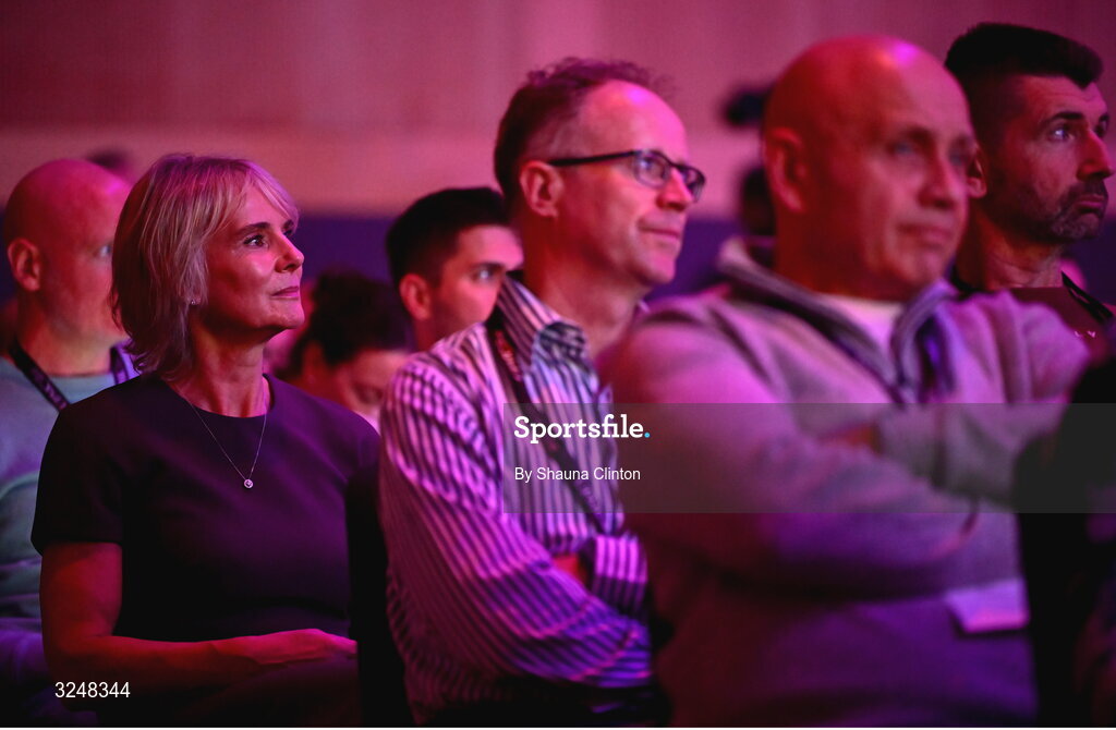 27 September 2025; Attendees during the UPMC Orthopaedic Care and Sports Medicine Conference at The Convention Centre in Dublin. Photo by Shauna Clinton/Sportsfile
