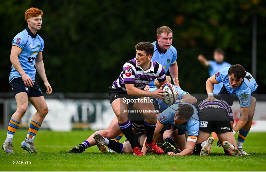 27 September 2025; Will Reilly of Terenure College RFC during the Energia All-Ireland League Division 1A match between UCD and Terenure College RFC at UCD Bowl in Dublin. Photo by Piaras Ó Mídheach/Sportsfile