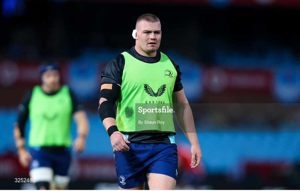 4 October 2025; Jack Boyle of Leinster before the United Rugby Championship match between Vodacom Bulls and Leinster at Loftus Versfeld Stadium in Pretoria, South Africa. Photo by Shaun Roy/Sportsfile
