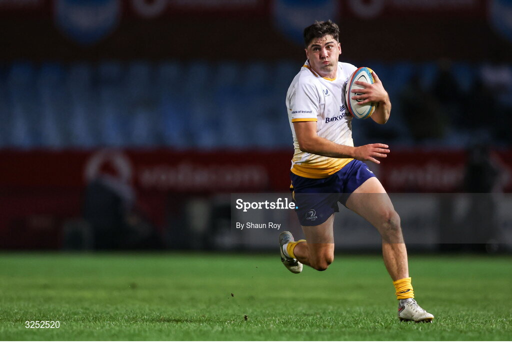 4 October 2025; Jimmy O'Brien of Leinster during the United Rugby Championship match between Vodacom Bulls and Leinster at Loftus Versfeld Stadium in Pretoria, South Africa. Photo by Shaun Roy/Sportsfile