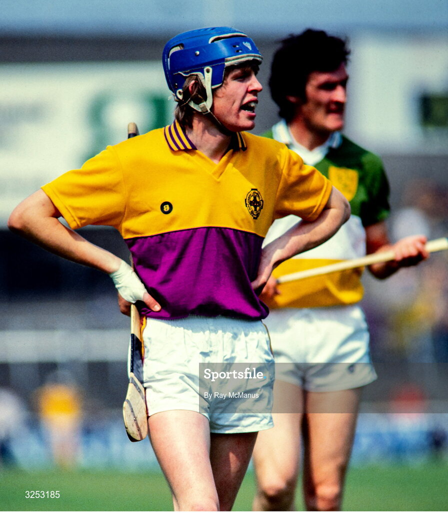 8 July 1984; Martin Fitzhenry of Wexford during the Leinster Senior Hurling Championship Final between Offaly and Wexford at Croke Park in Dublin. Photo by Ray McManus/Sportsfile