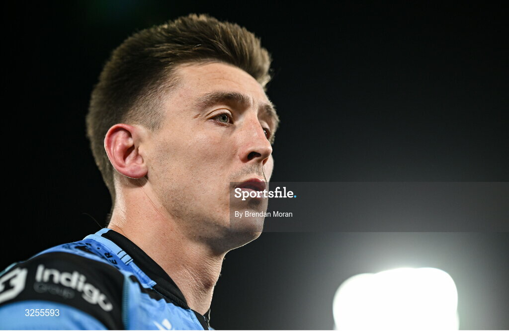4 October 2025; Josh Adams of Cardiff Rugby after the United Rugby Championship match between Munster and Cardiff Rugby at Thomond Park in Limerick. Photo by Brendan Moran/Sportsfile