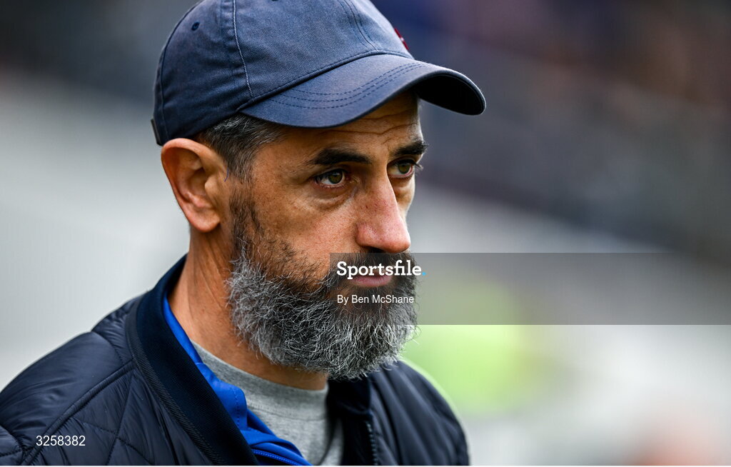 12 October 2025; Ratoath manager Paul Galvin before the Meath County Senior Club Football Championship final match between Ratoath and Summerhill at Páirc Tailteann in Navan, Meath. Photo by Ben McShane/Sportsfile