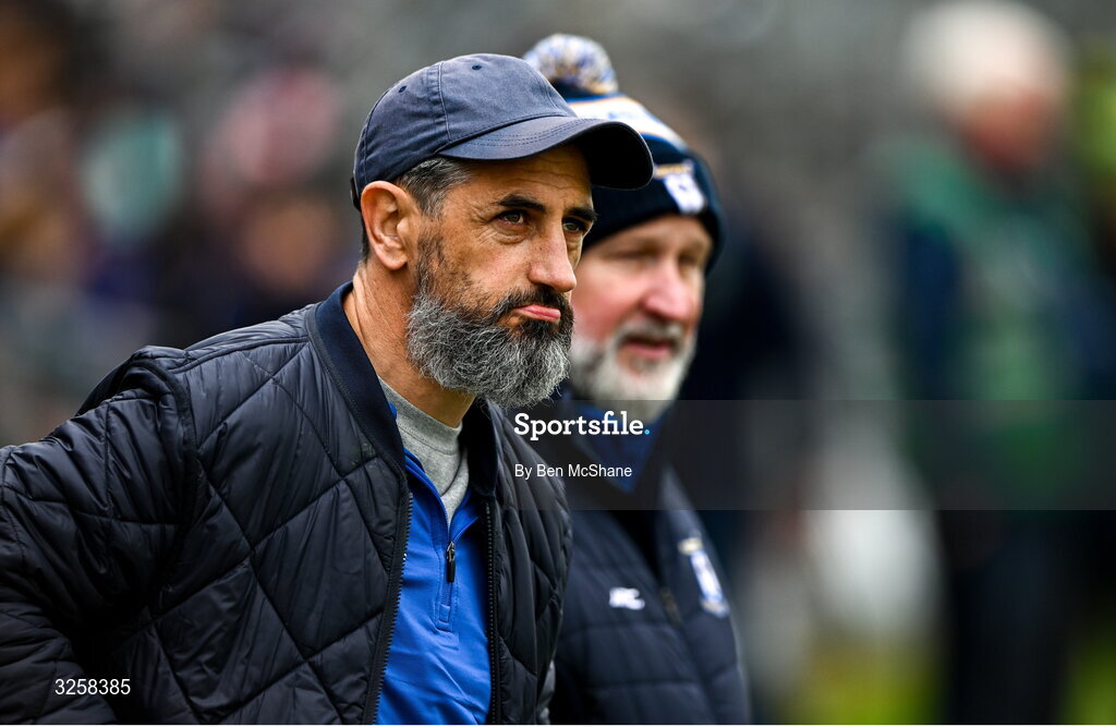 12 October 2025; Ratoath manager Paul Galvin before the Meath County Senior Club Football Championship final match between Ratoath and Summerhill at Páirc Tailteann in Navan, Meath. Photo by Ben McShane/Sportsfile