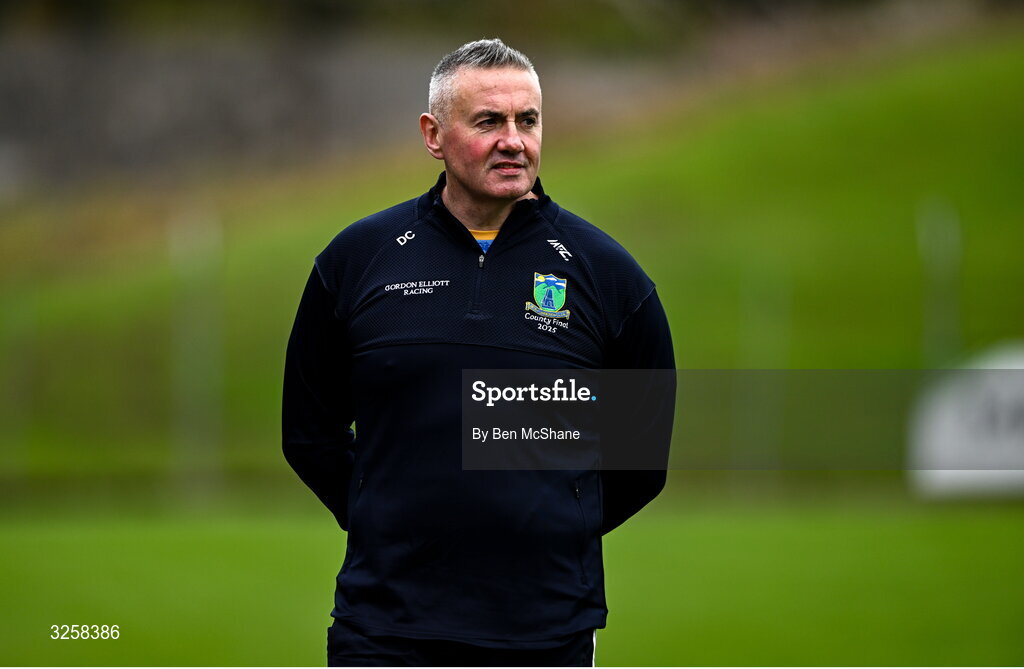 12 October 2025; Summerhill manager Dave Clare during the Meath County Senior Club Football Championship final match between Ratoath and Summerhill at Páirc Tailteann in Navan, Meath. Photo by Ben McShane/Sportsfile