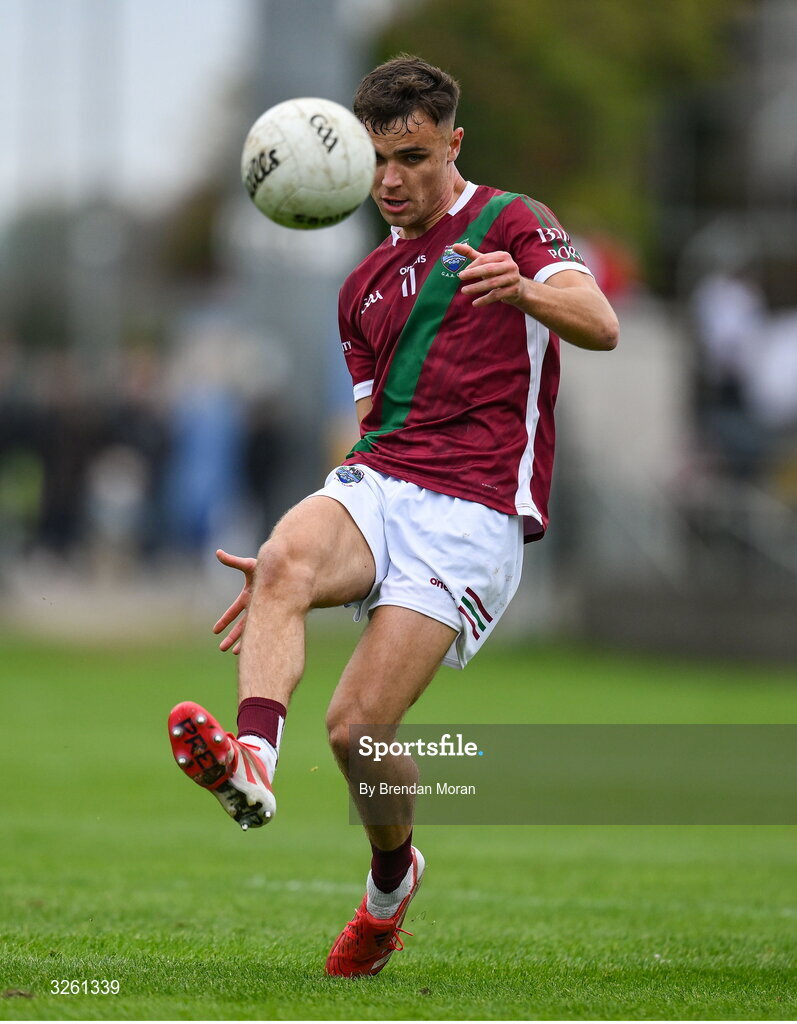 12 October 2025; Ronan Coffey of Portarlington during the Laois County Senior Club Football Championship final match between Courtwood and Portarlington at Laois Hire O'Moore Park in Portlaoise, Laois. Photo by Brendan Moran/Sportsfile
