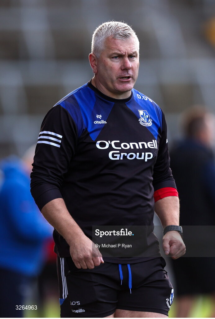 19 October 2025; Sarsfields coach Diarmuid O'Sullivan during the Cork County Senior Club Hurling Championship final match between Sarsfields and Midleton at SuperValu Páirc Uí Chaoimh in Cork. Photo by Michael P Ryan/Sportsfile