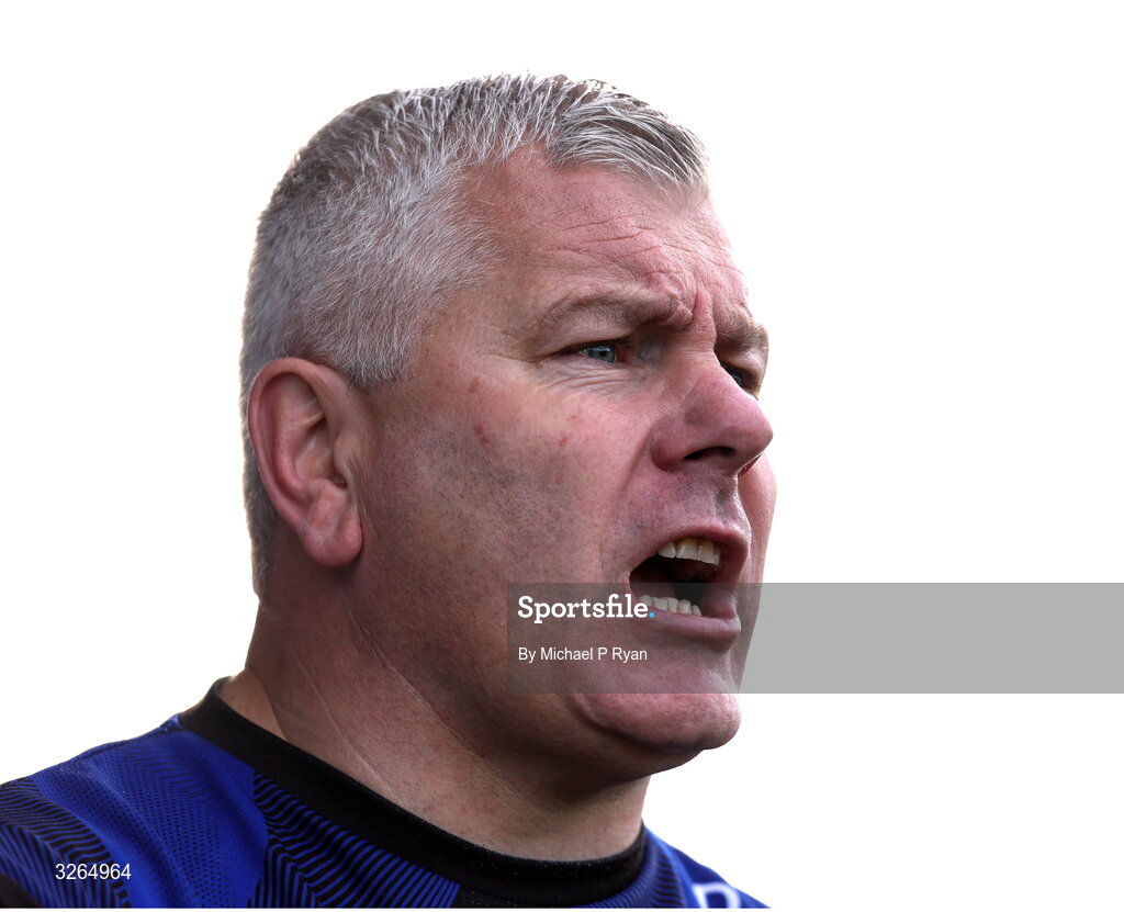 19 October 2025; Sarsfields coach Diarmuid O'Sullivan during the Cork County Senior Club Hurling Championship final match between Sarsfields and Midleton at SuperValu Páirc Uí Chaoimh in Cork. Photo by Michael P Ryan/Sportsfile