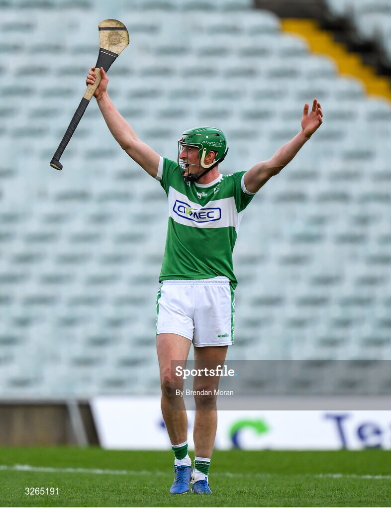 19 October 2025; Nickie Quaid of Effin during the Limerick Premier Intermediate Hurling final match between Garryspilane and Effin at TUS Gaelic Grounds in Limerick. Photo by Brendan Moran/Sportsfile