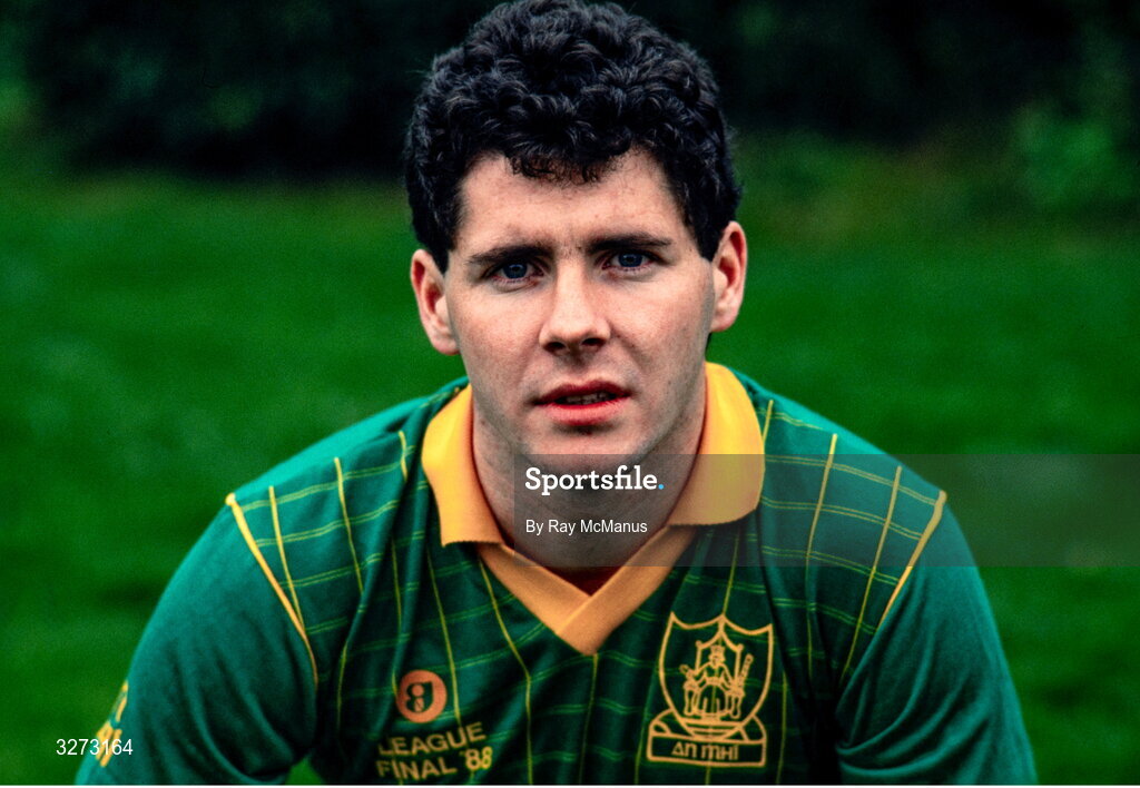 6 September 1988; Michael McDonald of Meath poses for a portrait during the Meath Football Press Night in Dalgan Park in Meath ahead of the All-Ireland Senior Football Final match between Meath and Cork. Photo by Ray McManus/Sportsfile