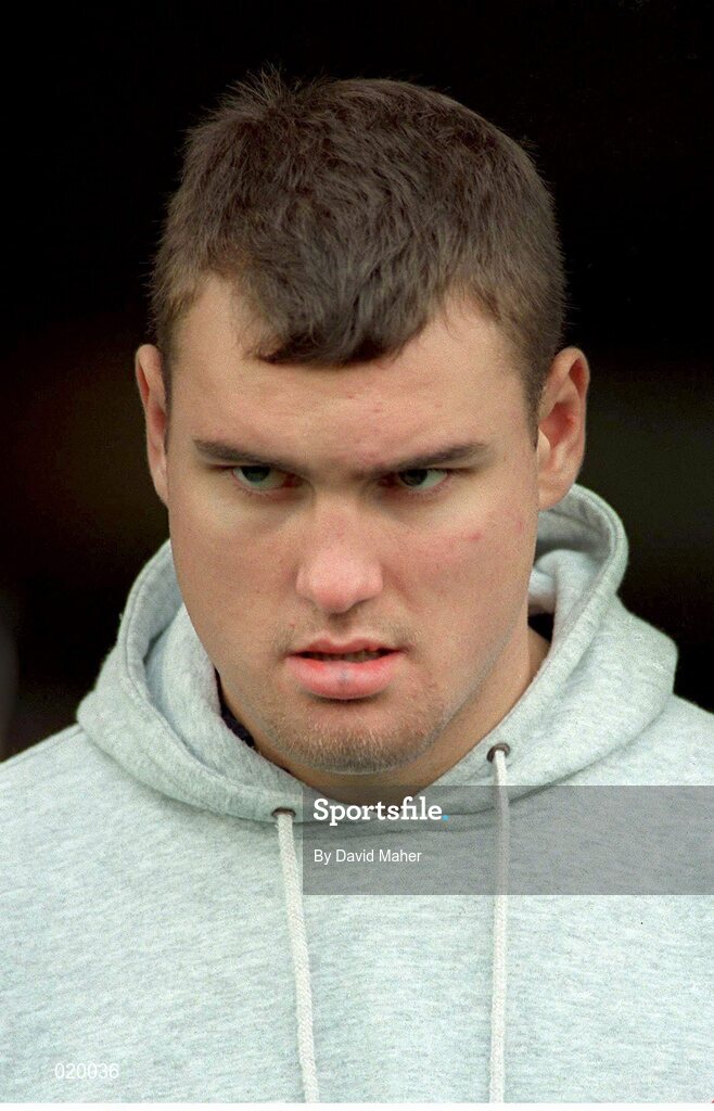 5 November 1995; Jeremy Davidson, Ireland. Rugby. Picture Credit: David Maher / SPORTSFILE