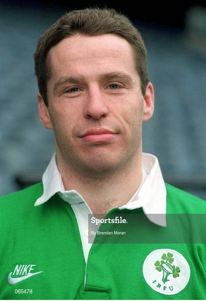 13 January 1996; Paul Cunningham, Ireland. Ireland Rugby Squad Portraits, Lansdowne Road, Dublin. Picture credit: Brendan Moran / SPORTSFILE