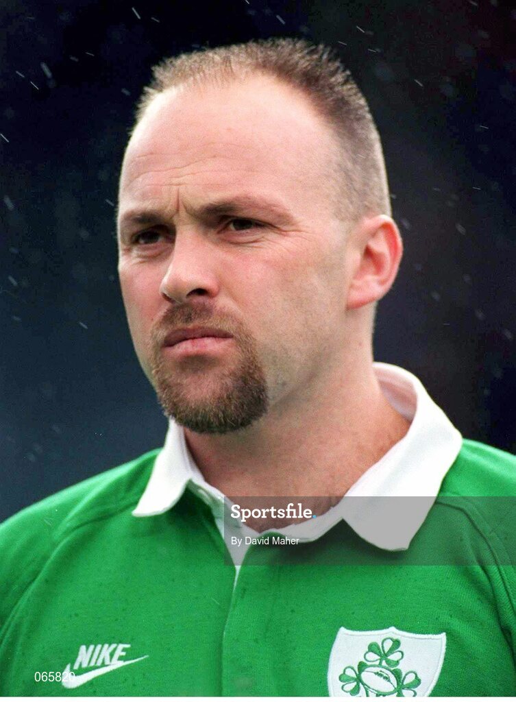 20 January 1996; Kurt McQuilken, Ireland. Five Nations Rugby Championship, Ireland v Scotland, Lansdowne Road, Dublin. Picture credit: David Maher / SPORTSFILE