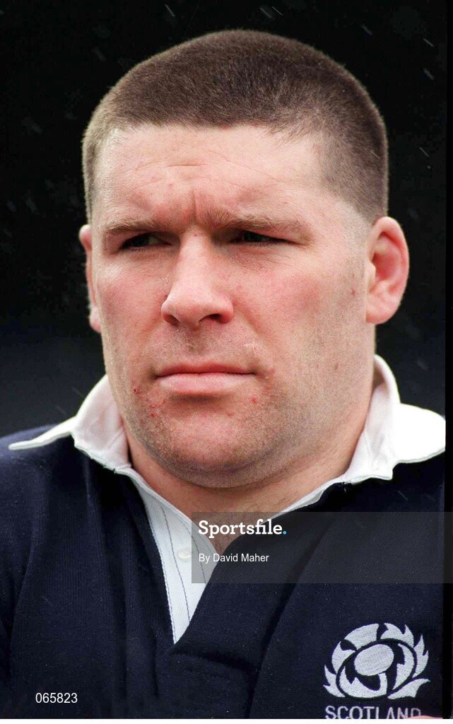 20 January 1996; Peter Wright, Scotland. Five Nations Rugby Championship, Ireland v Scotland, Lansdowne Road, Dublin. Picture credit: David Maher / SPORTSFILE