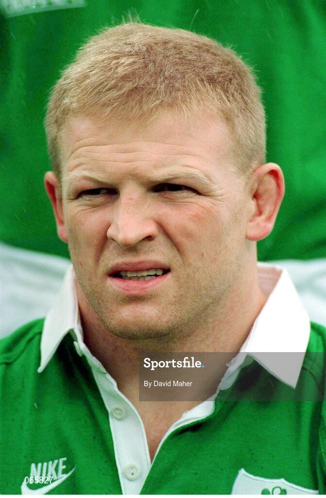 20 January 1996; Terry Kingston, Ireland. Five Nations Rugby Championship, Ireland v Scotland, Lansdowne Road, Dublin. Picture credit: David Maher / SPORTSFILE