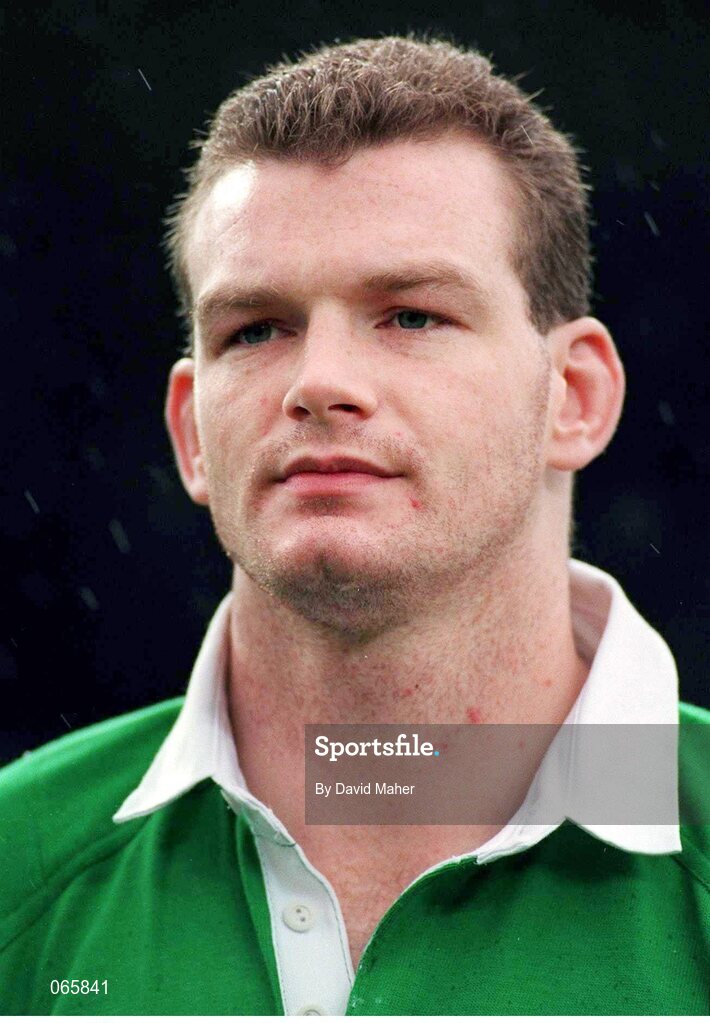 20 January 1996; David Corkery, Ireland. Five Nations Rugby Championship, Ireland v Scotland, Lansdowne Road, Dublin. Picture credit: David Maher / SPORTSFILE