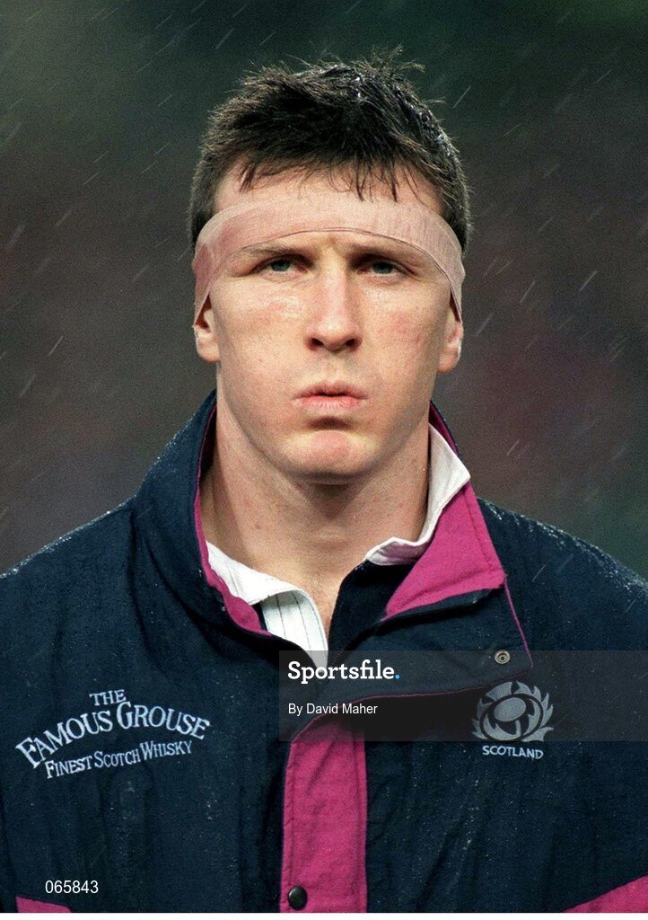 20 January 1996; Ian Jardine, Scotland. Five Nations Rugby Championship, Ireland v Scotland, Lansdowne Road, Dublin. Picture credit: David Maher / SPORTSFILE