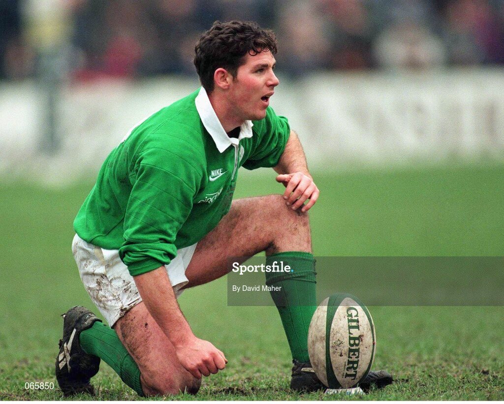 19 January 1996; Simon Mason, Ireland A. Five Nations A Rugby Tournament, Ireland A v Scotland A, Dublin. Picture Credit: David Maher / SPORTSFILE