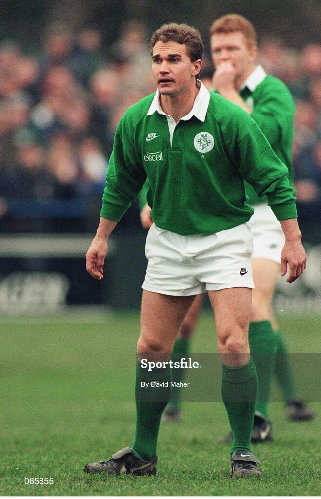19 January 1996; Sean McCahill, Ireland A. Five Nations A Rugby Tournament, Ireland A v Scotland A, Dublin. Picture Credit: David Maher / SPORTSFILE