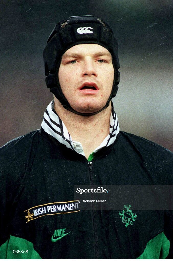 20 January 1996; David Corkery, Ireland. Five Nations Rugby Championship, Ireland v Scotland, Lansdowne Road, Dublin. Picture credit: Brendan Moran / SPORTSFILE