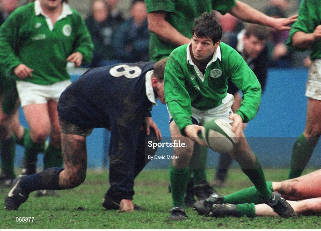 19 January 1996; Alain Rolland, Ireland A. Five Nations A Rugby Tournament, Ireland A v Scotland A, Dublin. Picture Credit: David Maher / SPORTSFILE