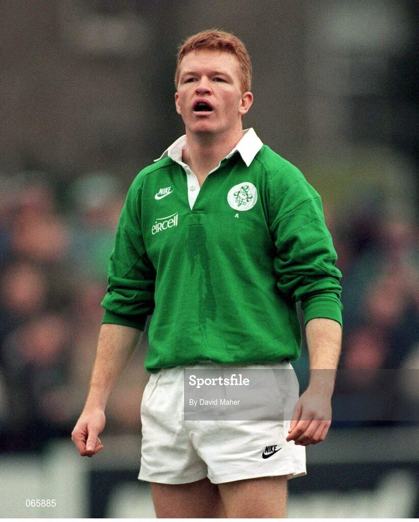 19 January 1996; Sean McCahill, Ireland A. Five Nations A Rugby Tournament, Ireland A v Scotland A, Dublin. Picture Credit: David Maher / SPORTSFILE