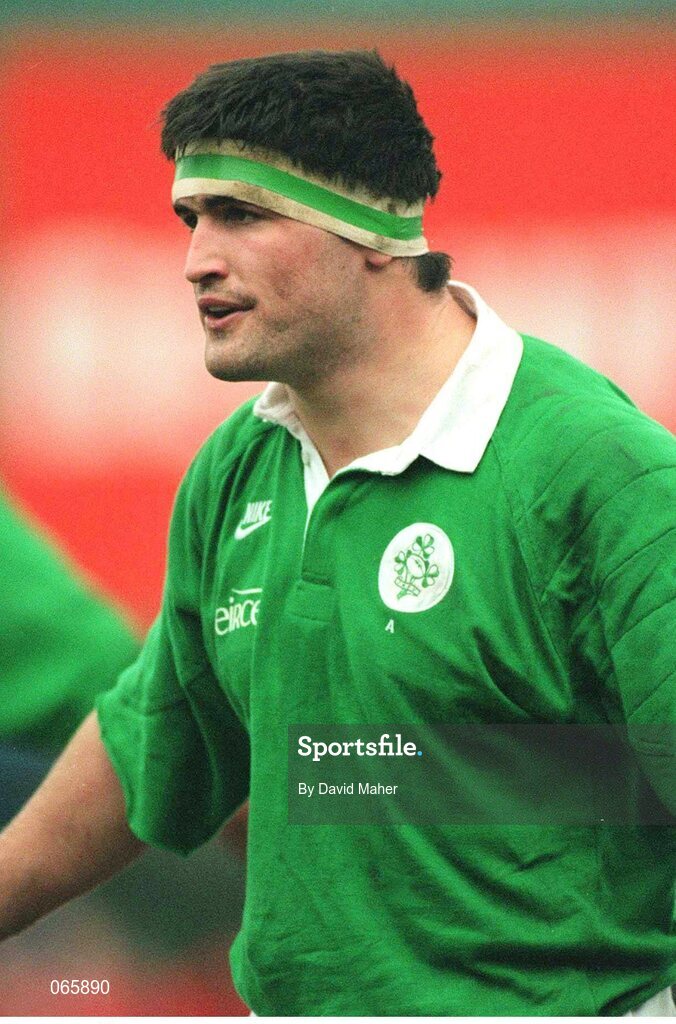 19 January 1996; Sean McCahill, Ireland A. Five Nations A Rugby Tournament, Ireland A v Scotland A, Dublin. Picture Credit: David Maher / SPORTSFILE