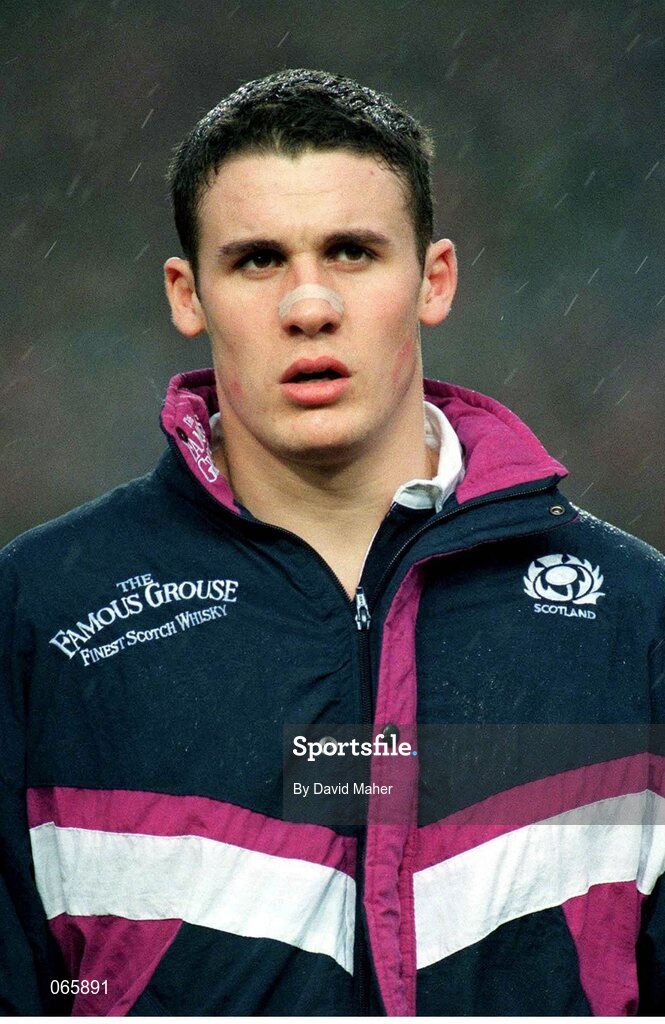 20 January 1996; Craig Joiner, Scotland. Five Nations Rugby Championship, Ireland v Scotland, Lansdowne Road, Dublin. Picture credit: David Maher / SPORTSFILE