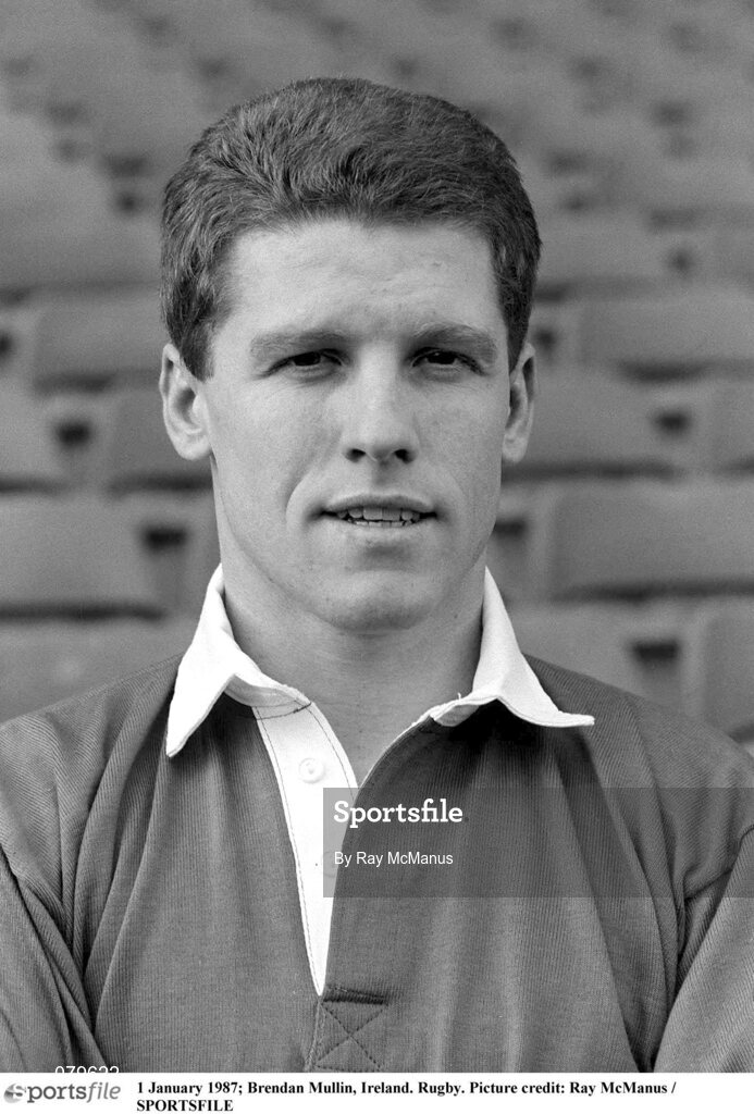 1 January 1987; Brendan Mullin, Ireland. Rugby. Picture credit: Ray McManus / SPORTSFILE