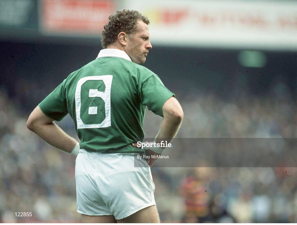 12 October 1991; Philip Matthews, Ireland. Rugby World Cup 1991, Scotland v Ireland, Murrayfield, Edinburgh, Scotland. Picture credit: Ray McManus / SPORTSFILE
