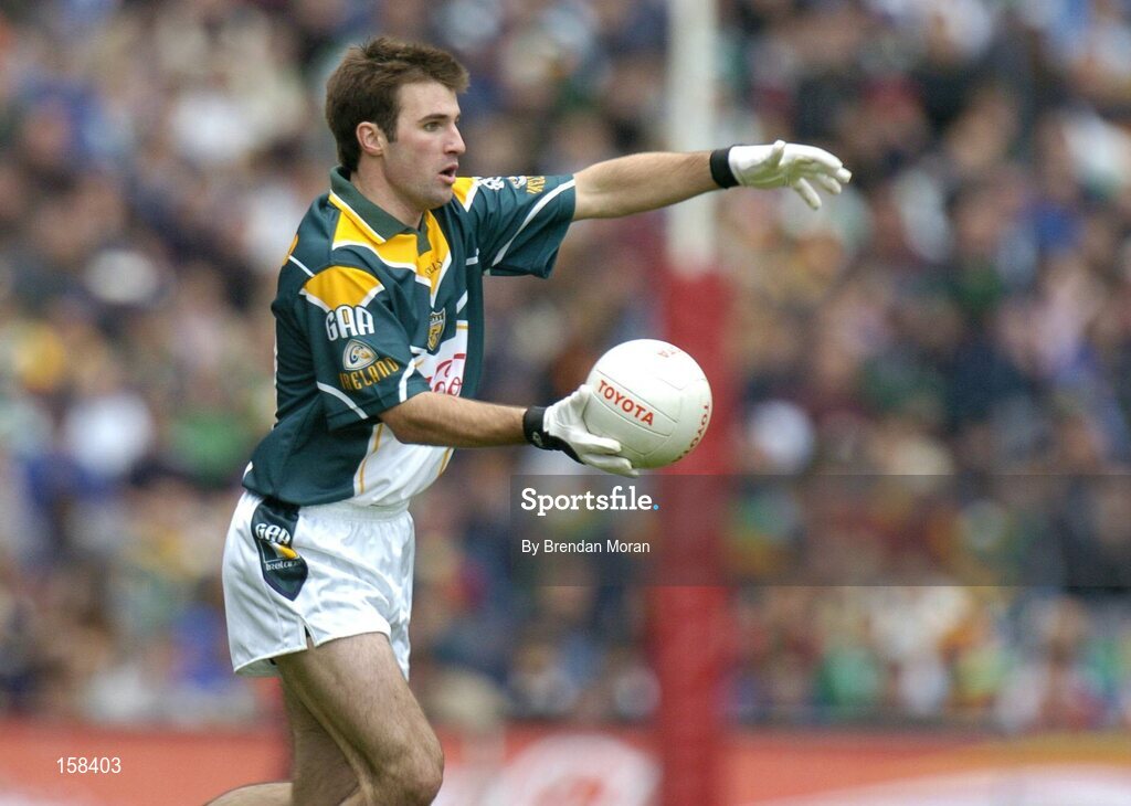 17 October 2004; Bryan Cullen, Ireland, in action against Australia. Coca Cola International Rules Series 2004, First Test, Ireland v Australia, Croke Park, Dublin. Picture credit; Brendan Moran / SPORTSFILE