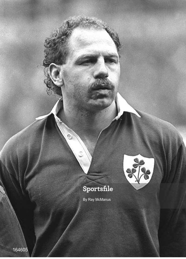 15 February 1986; Nigel Carr, Ireland. Five Nations Rugby Championship, Ireland v Wales, Lansdowne Road, Dublin. Pictrure credit: Ray McManus / SPORTSFILE