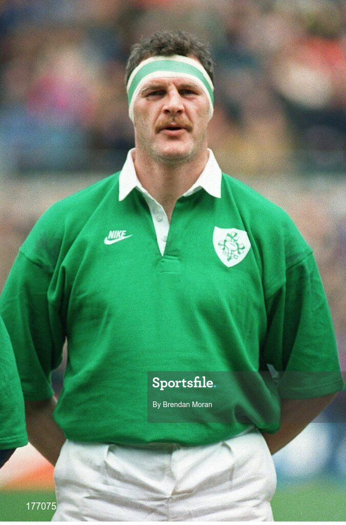 4 March 1995; David Tweed, Ireland. Five Nations Rugby Championship, Ireland v France, Lansdowne Road, Dublin. Picture credit: Brendan Moran / SPORTSFILE