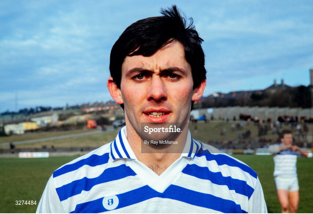 17 February 1985; Jim Reilly of Cavan before the National Football League Division 3 Play-off match between Cavan and Longford at Breffni Park, Cavan. Photo by Ray McManus/Sportsfile