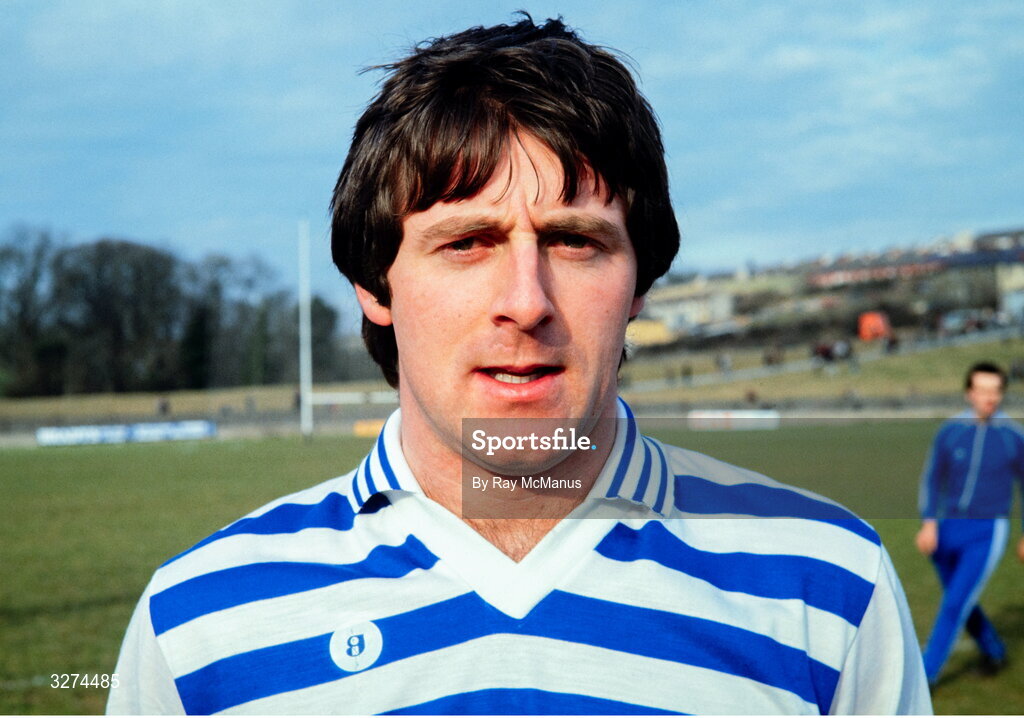 17 February 1985; Pat Faulkner of Cavan before the National Football League Division 3 Play-off match between Cavan and Longford at Breffni Park, Cavan. Photo by Ray McManus/Sportsfile