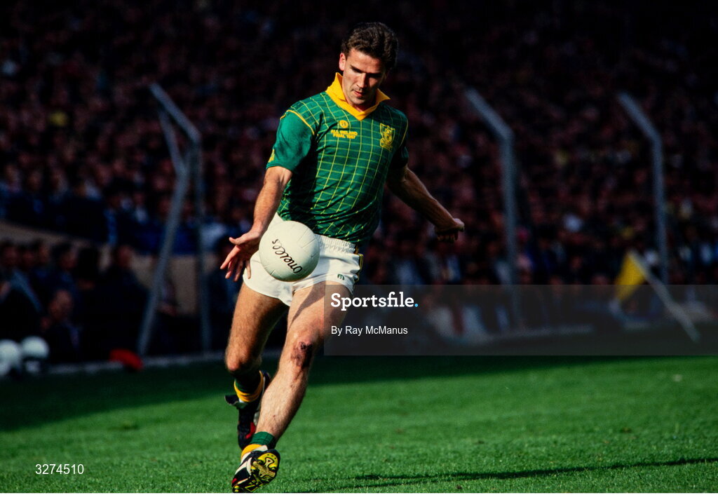20 September 1987; Liam Hayes of Meath during the All-Ireland Senior Football Championship Final match between Meath and Cork at Croke Park in Dublin. Photo by Ray McManus/Sportsfile