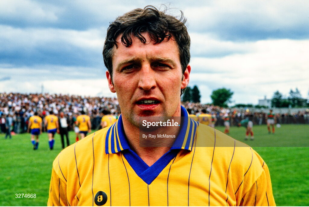 14 July 1985; Eamon McManus of Roscommon poses for a portrait before the Connacht GAA Football Senior Championship Final match between Roscommon and Mayo at Dr Hyde Park in Roscommon. Photo by Ray McManus/Sportsfile