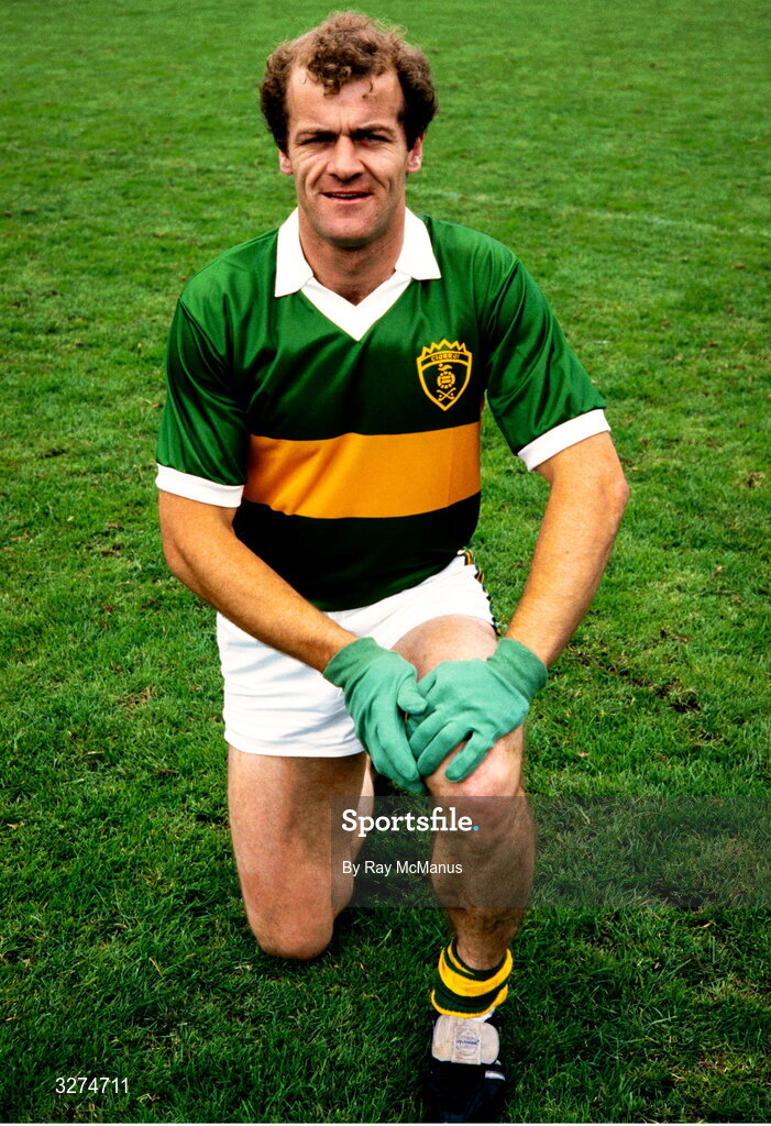 11 August 1985; Jack O'Shea of Kerry poses for a portrait before the All-Ireland Senior Football Championship semi-final match between Kerry and Monaghan at Croke Park in Dublin. Photo by Ray McManus/Sportsfile