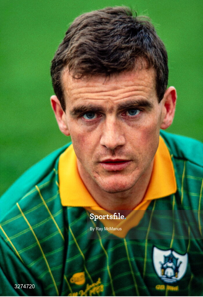 6 September 1988; Colm O'Rouke of Meath poses for a portrait during the Meath Football Press Night in Dalgan Park in Meath ahead of the All-Ireland Senior Football Final match between Meath and Cork. Photo by Ray McManus/Sportsfile